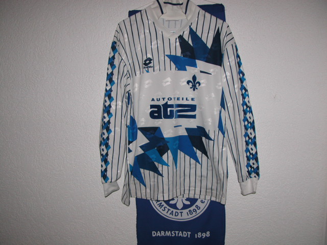 2. Bundesliga 1992_93: Original matchworn Trikot, aber gewaschen.